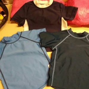 3 piece boys dri-fit shirt set